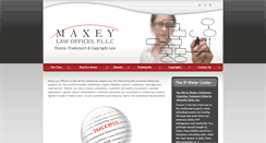 Desktop Screenshot of maxeyiplaw.com